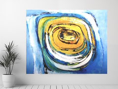 Kunstwerk abstrakt Kreise, 939